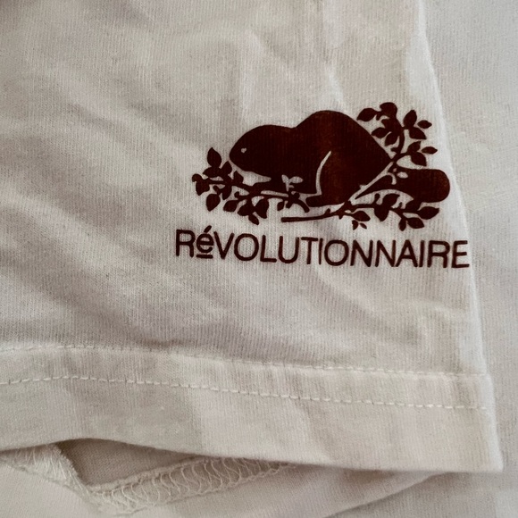 *SALE* RÉVOLUTIONNAIRE Roots Cream Collection Dreams Fuel Revolutions Cotton Tee - Picture 4 of 7